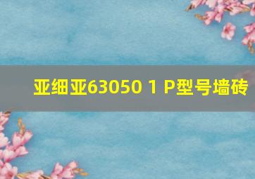 亚细亚63050 1 P型号墙砖